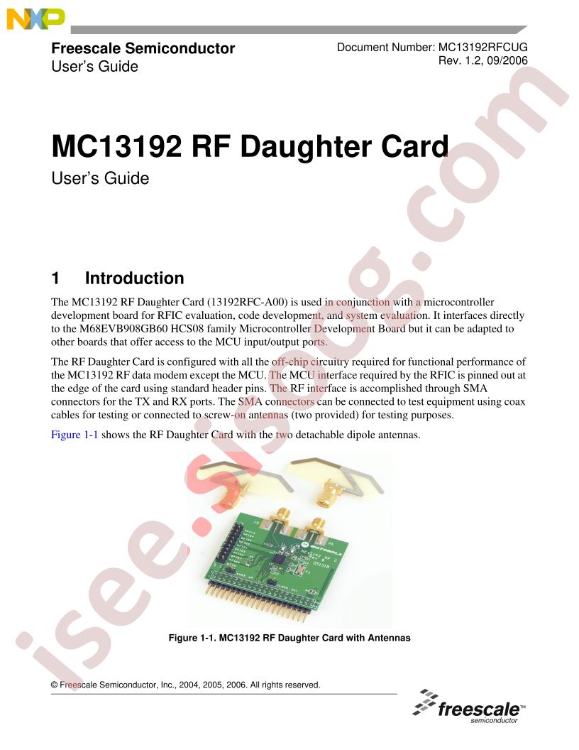 13192RFC User Guide