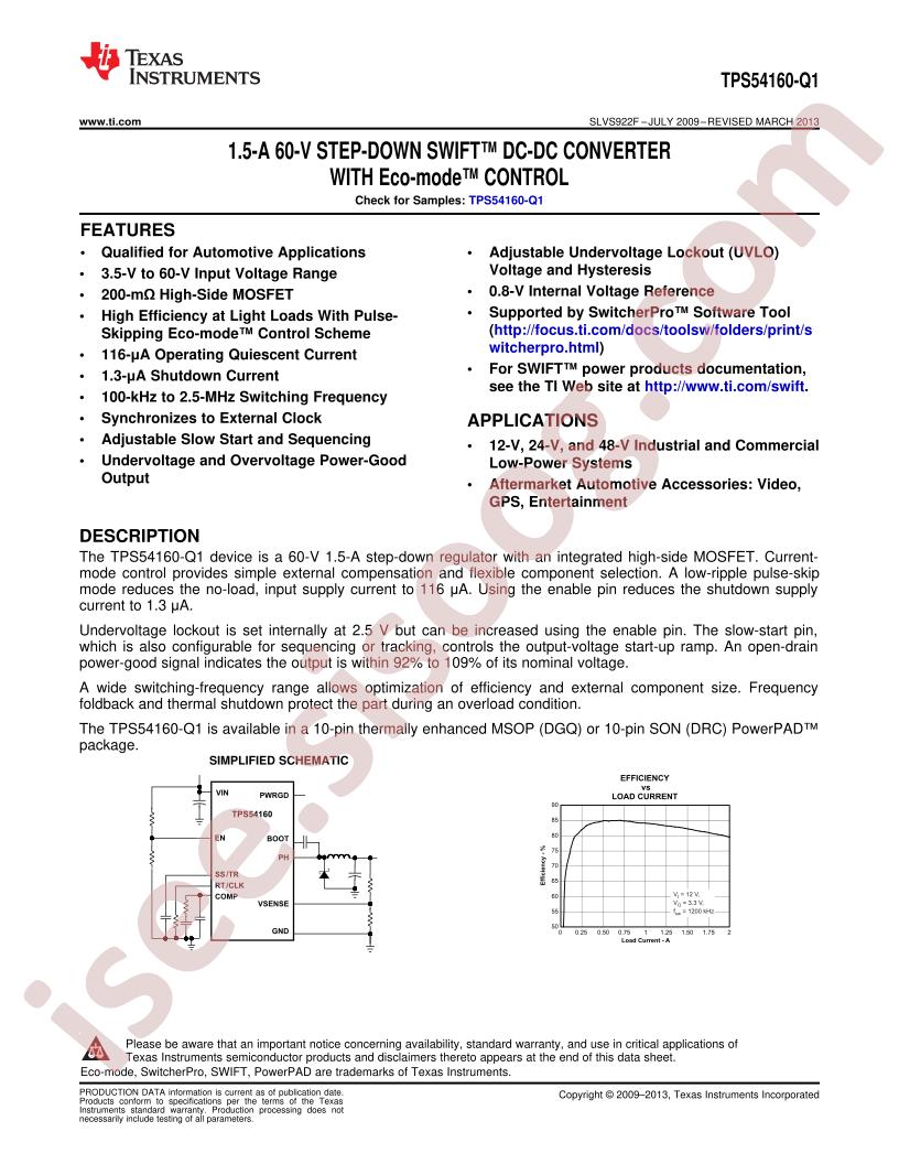 TPS54160-Q1