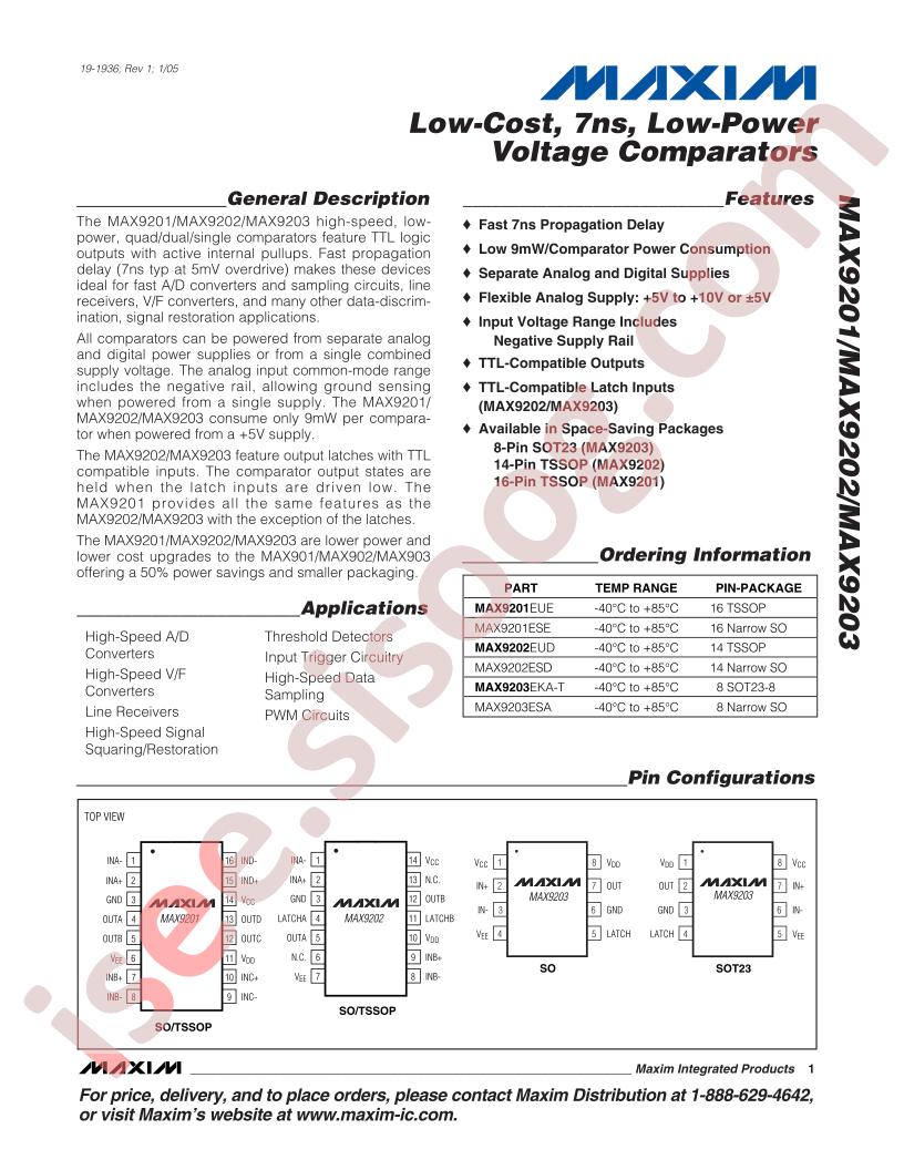 MAX9201-03