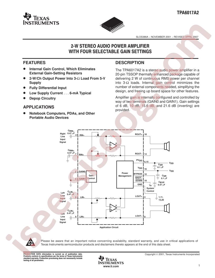 TPA6017A2