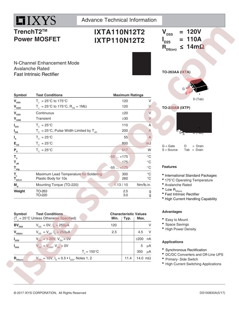 IXT(A,P)110N12T2