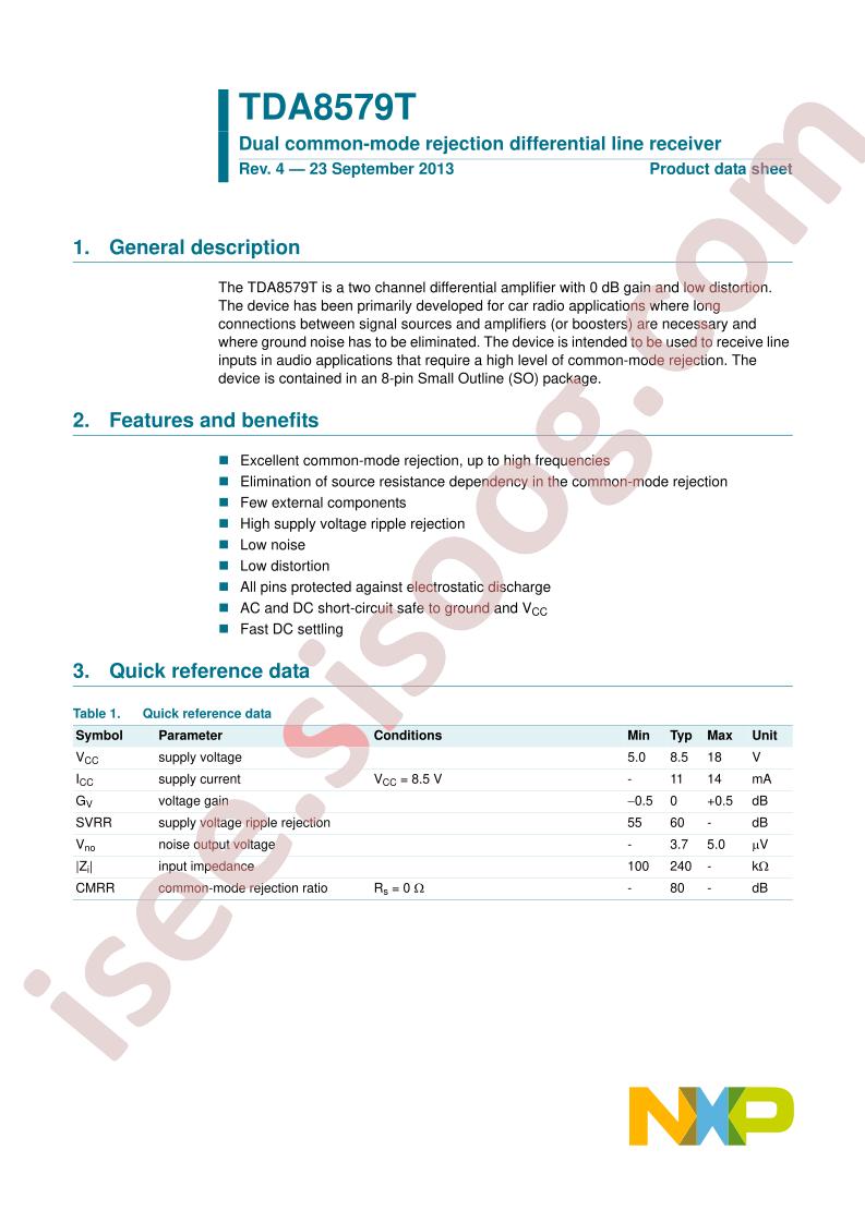 TDA8579T/N1S