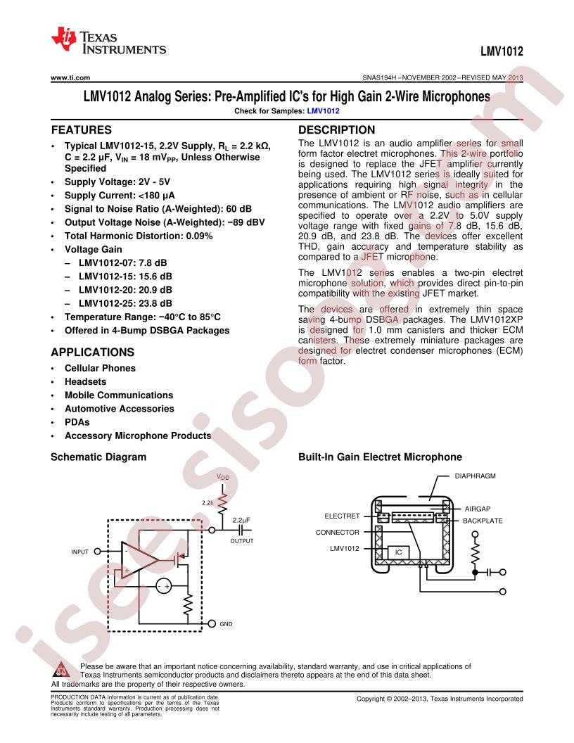 LMV1012