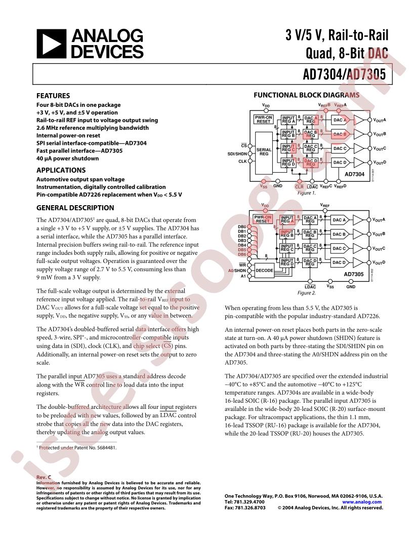 AD7304,05