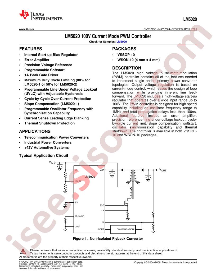 LM5020