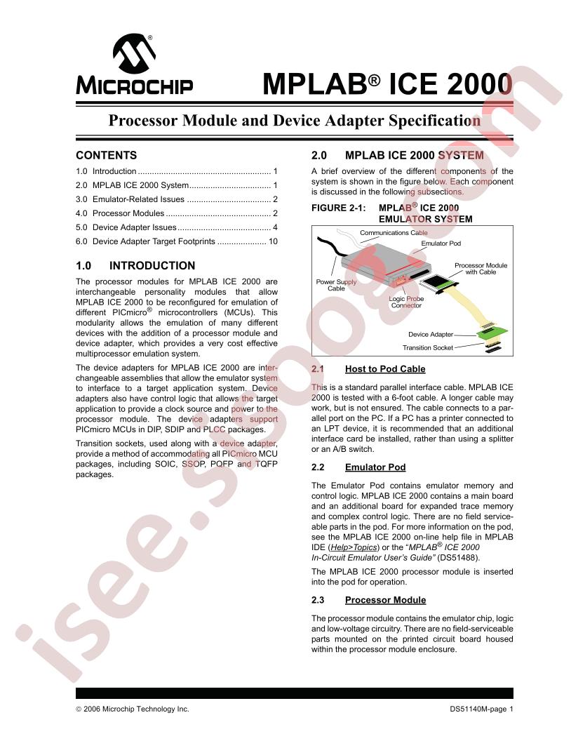 MPLAB ICE 2000