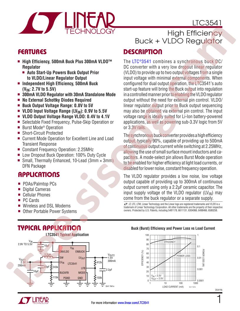 LTC3541