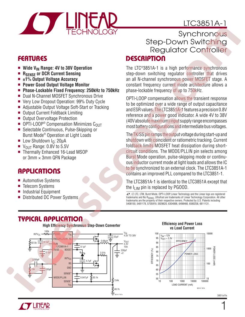 LTC3851A-1