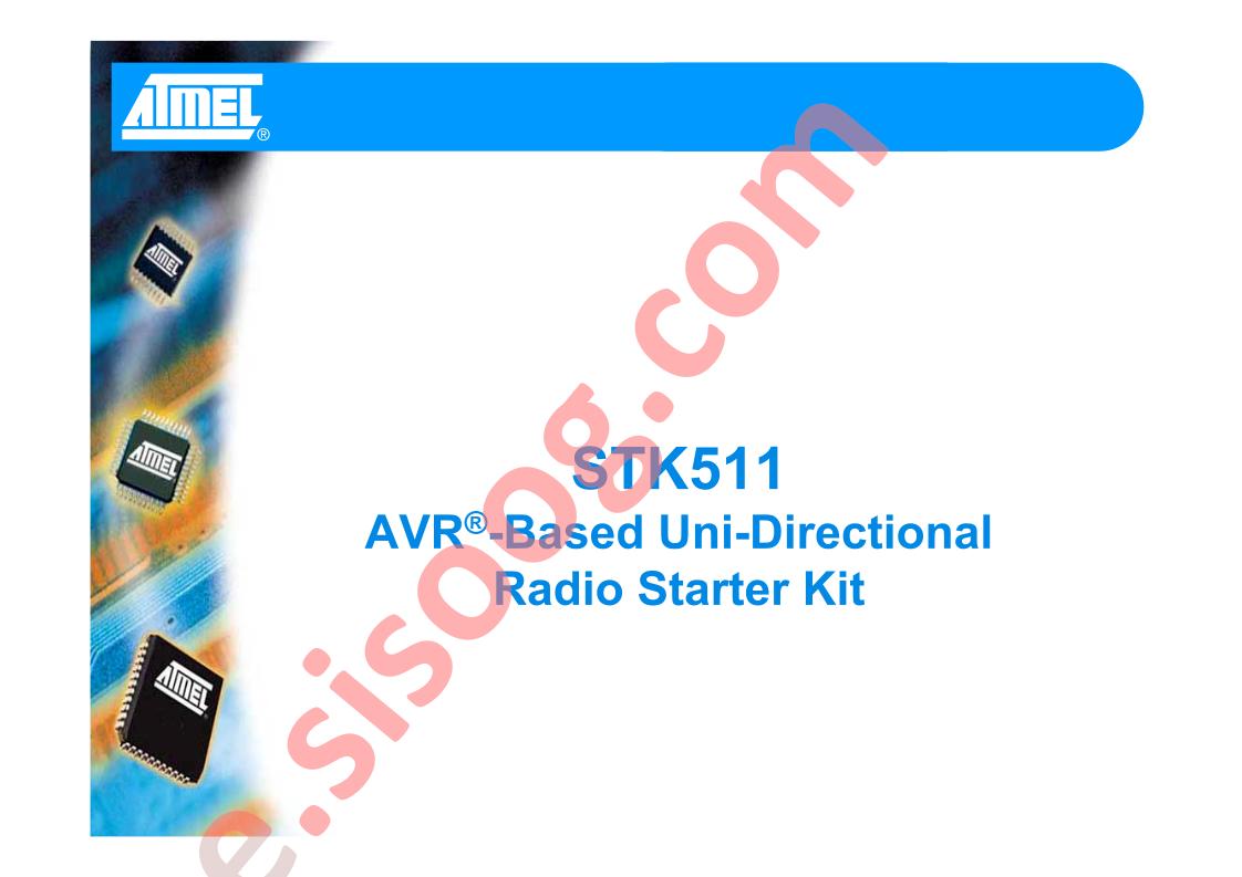 STK511 Starter kit