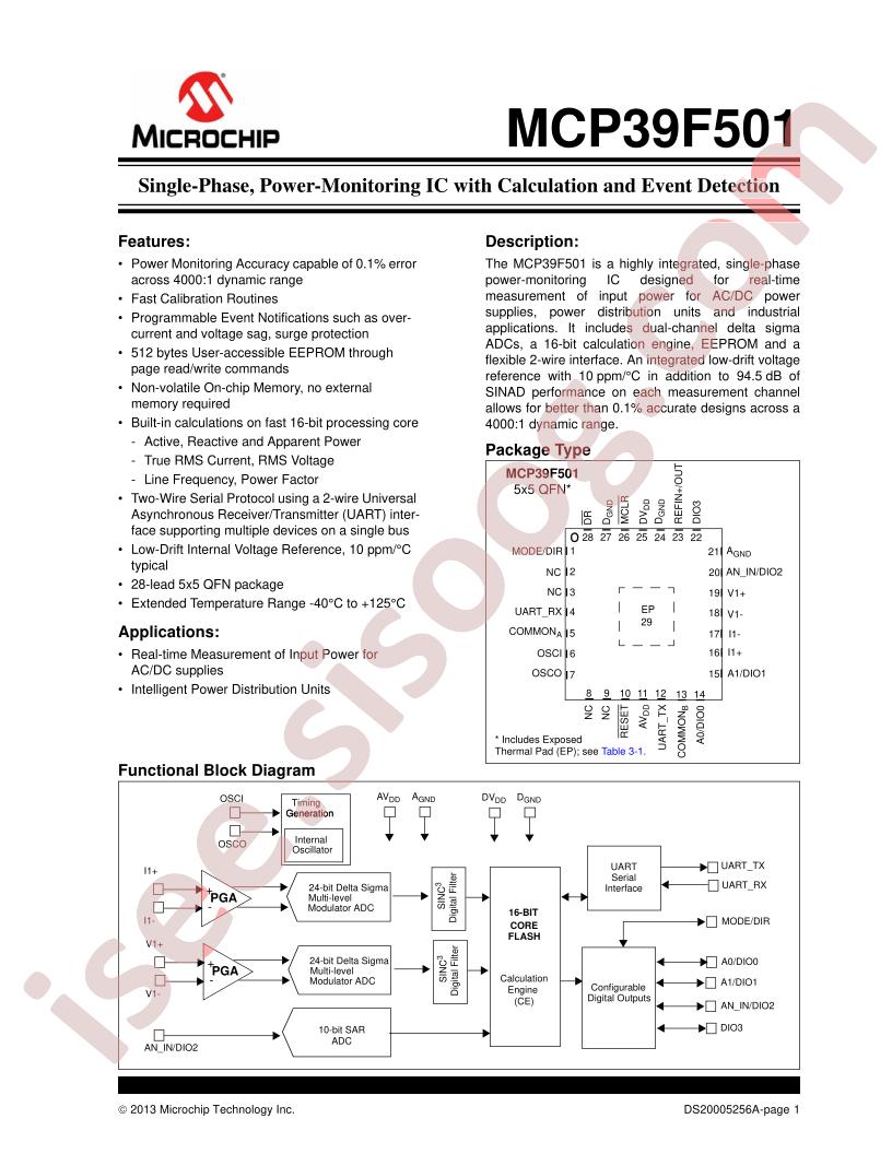 MCP39F501