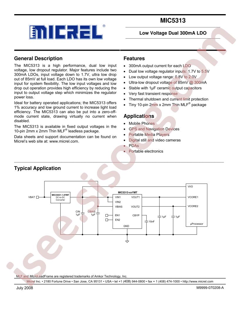 MIC5313