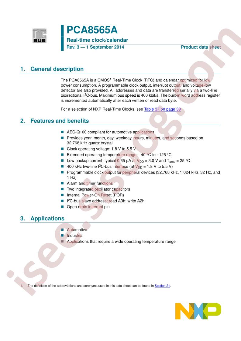 PCA8565A