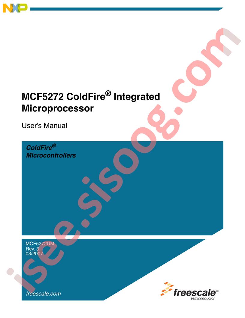 MCF5272 User Manual