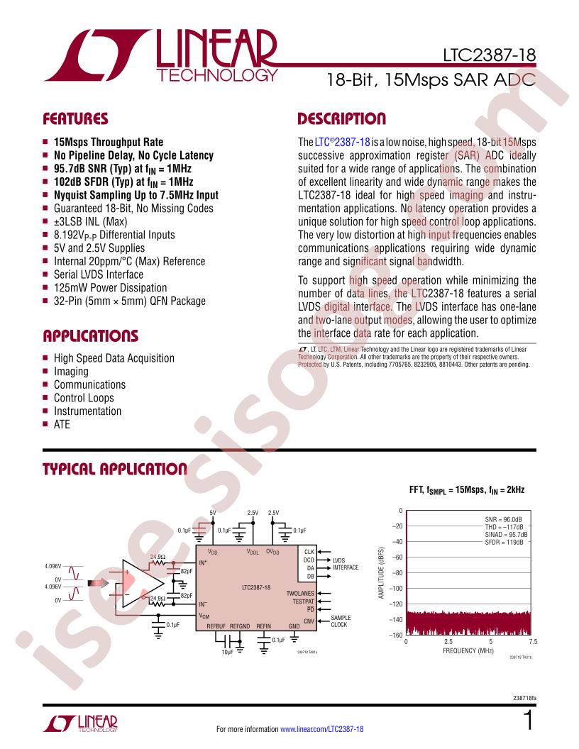 LTC2387-18 Datasheet