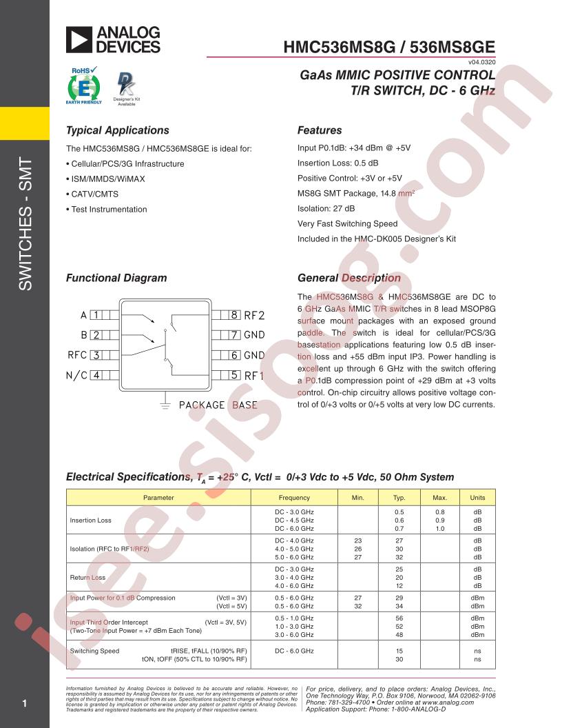 HMC536MS8G(E)