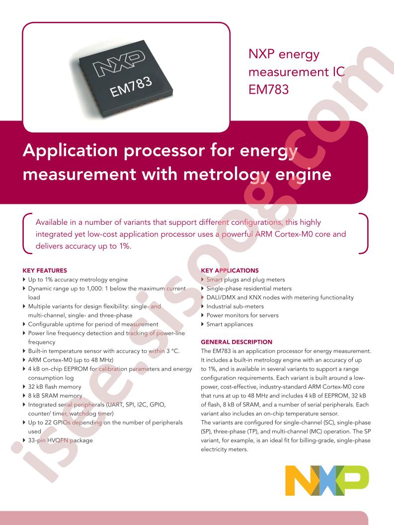 EM783 Leaflet