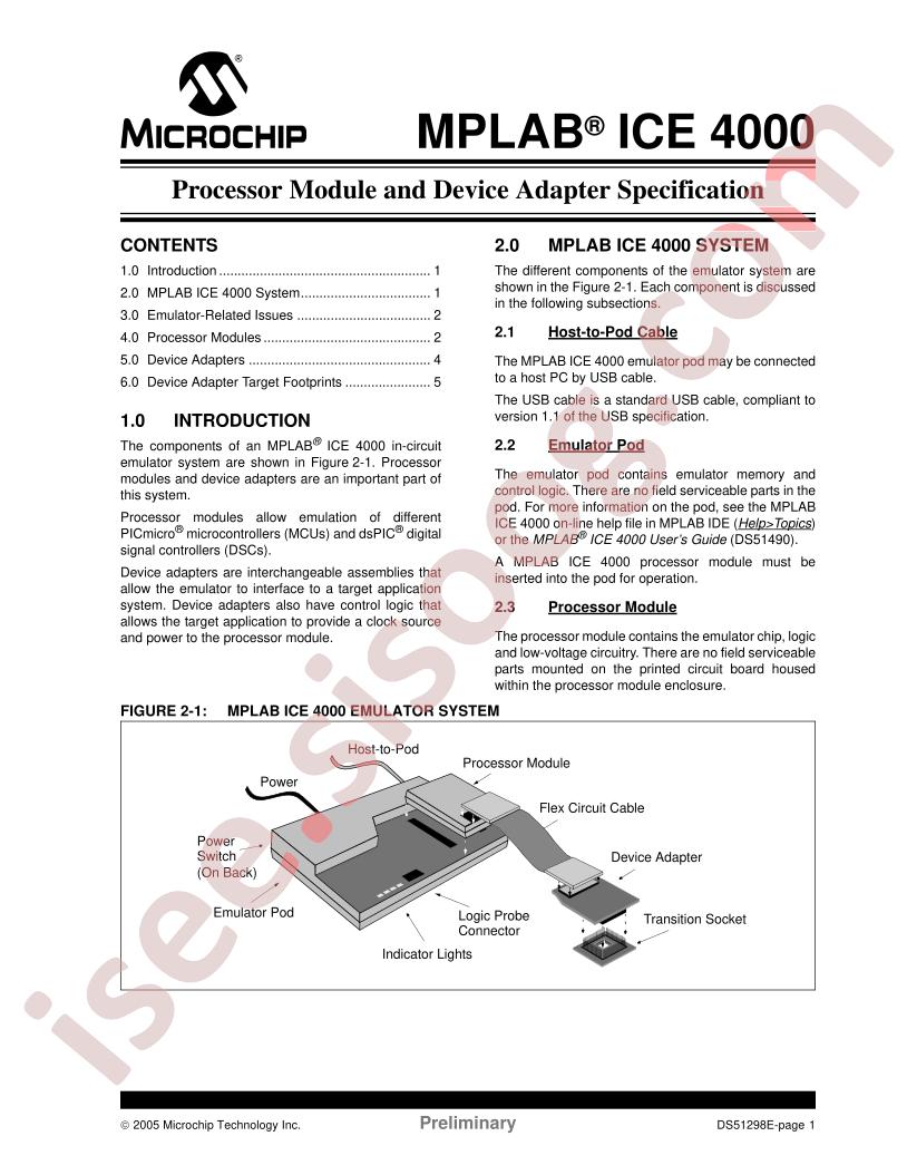 MPLAB ICE 4000