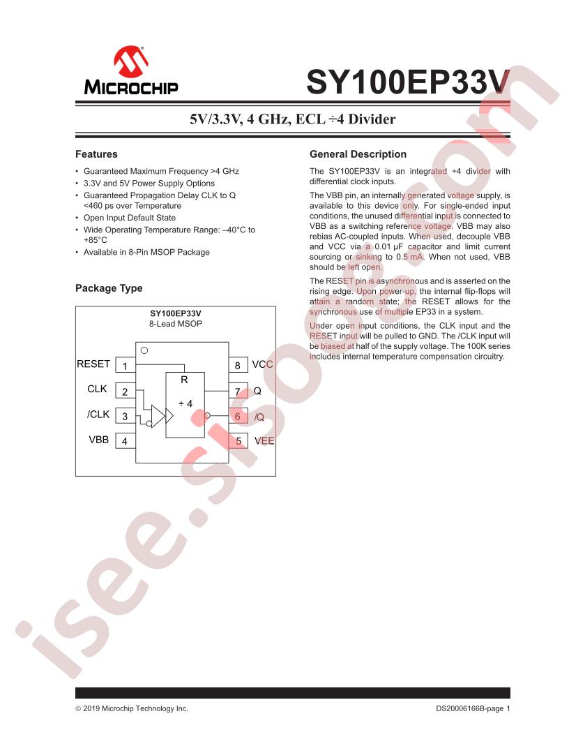 SY100EP33V