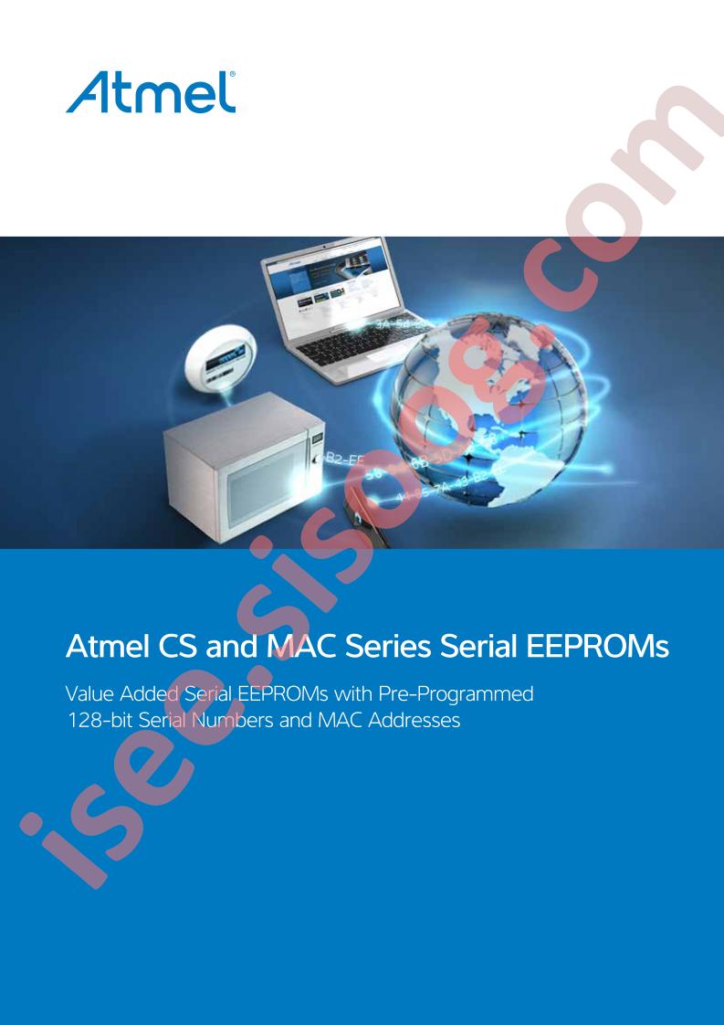 CS/MAC Serial EEPROM Brochure