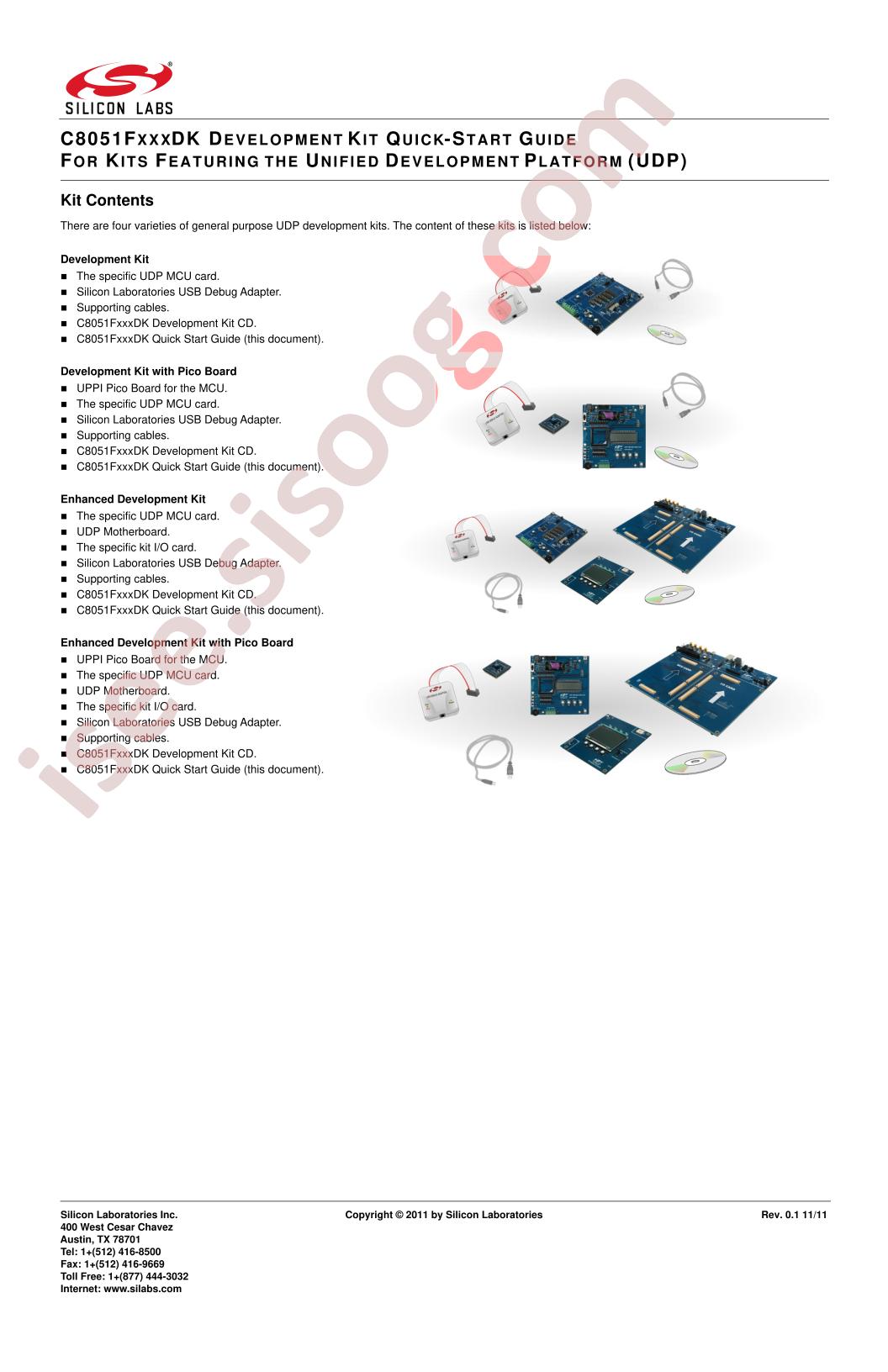 C8051FyyyDK Quick Start Guide