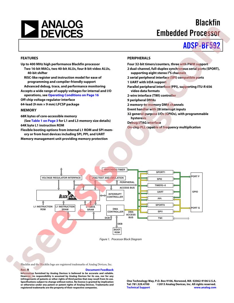 ADSP-BF592