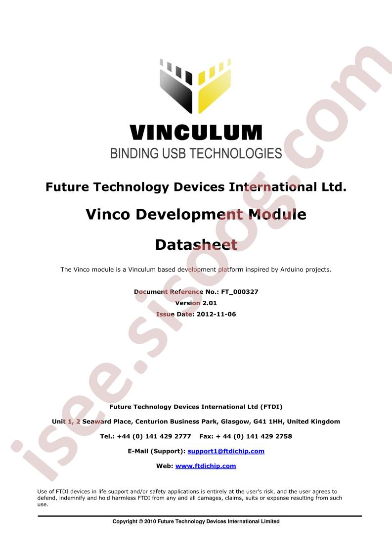 Vinco Dev Module