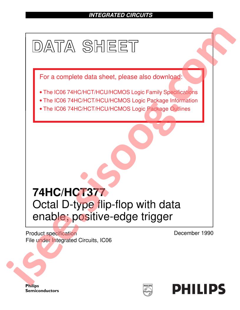 74HC(T)377