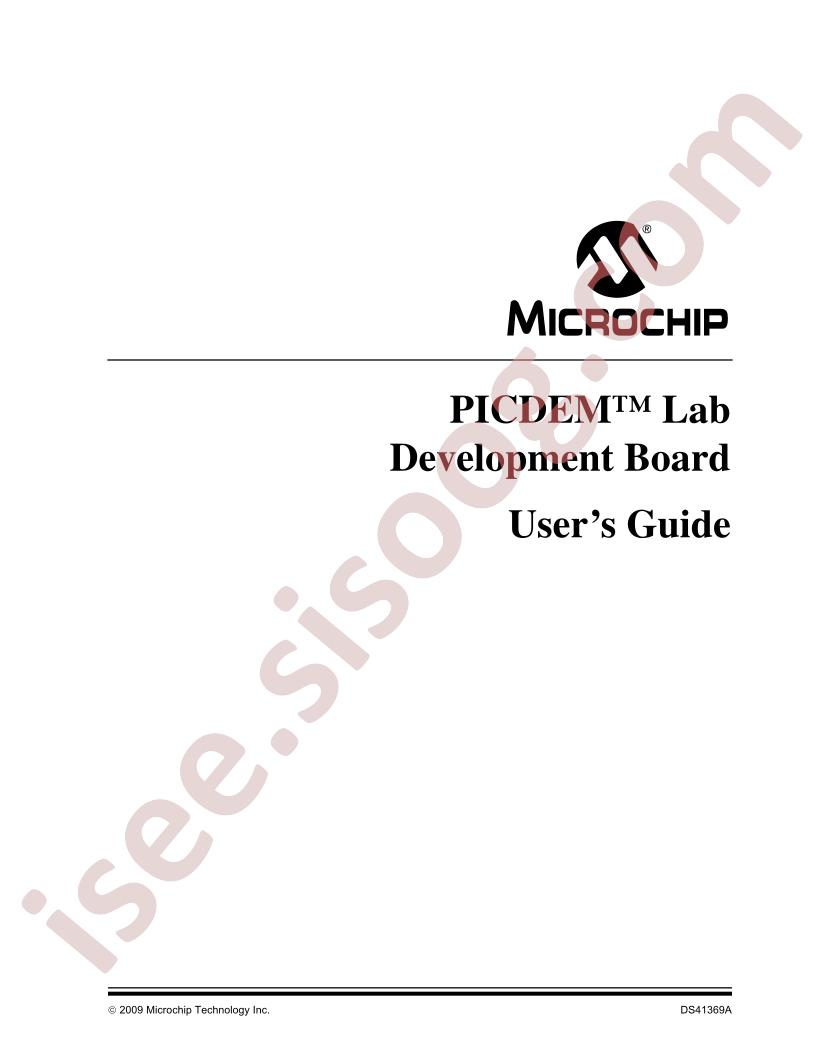 PICDEM Lab User Guide