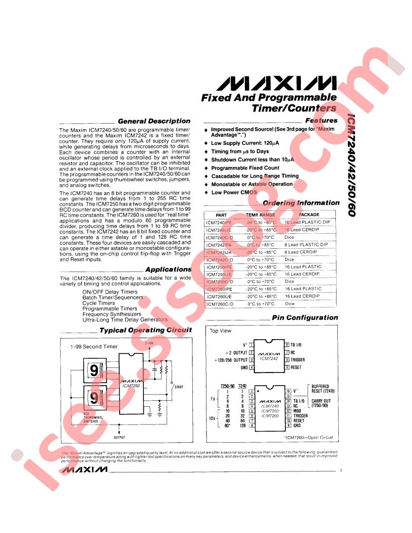 ICM7240-60