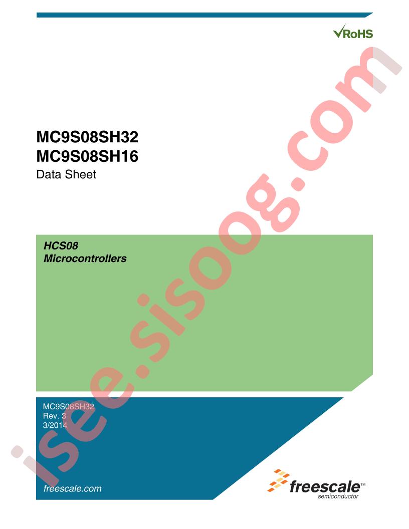 MC9S08SH16, 32