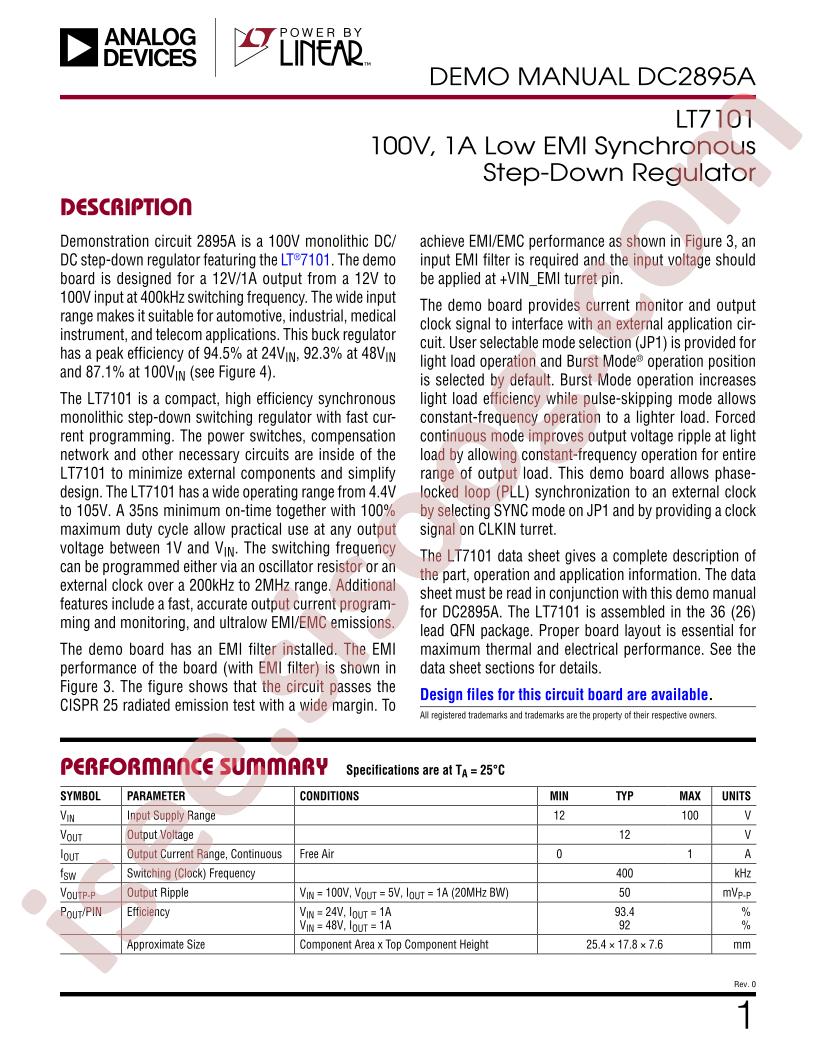 DC2895A Demo Manual