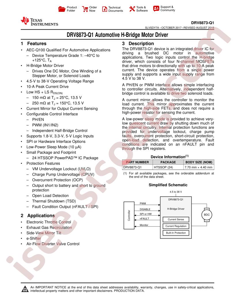DRV8873-Q1