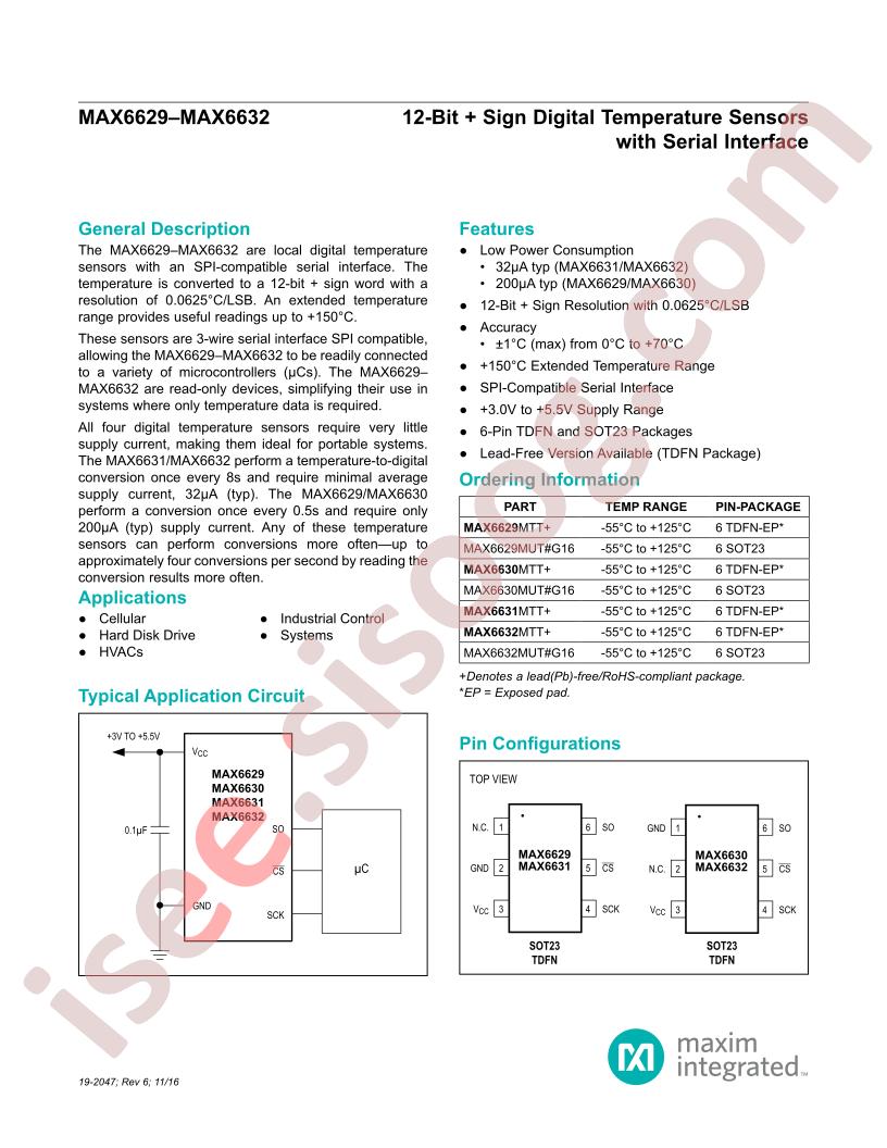 MAX6629-32