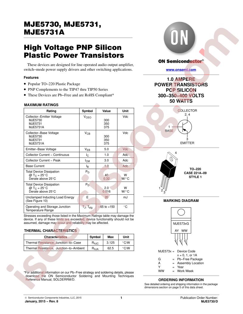 MJE5730, 31(A)