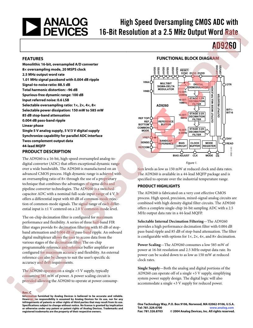 AD9260