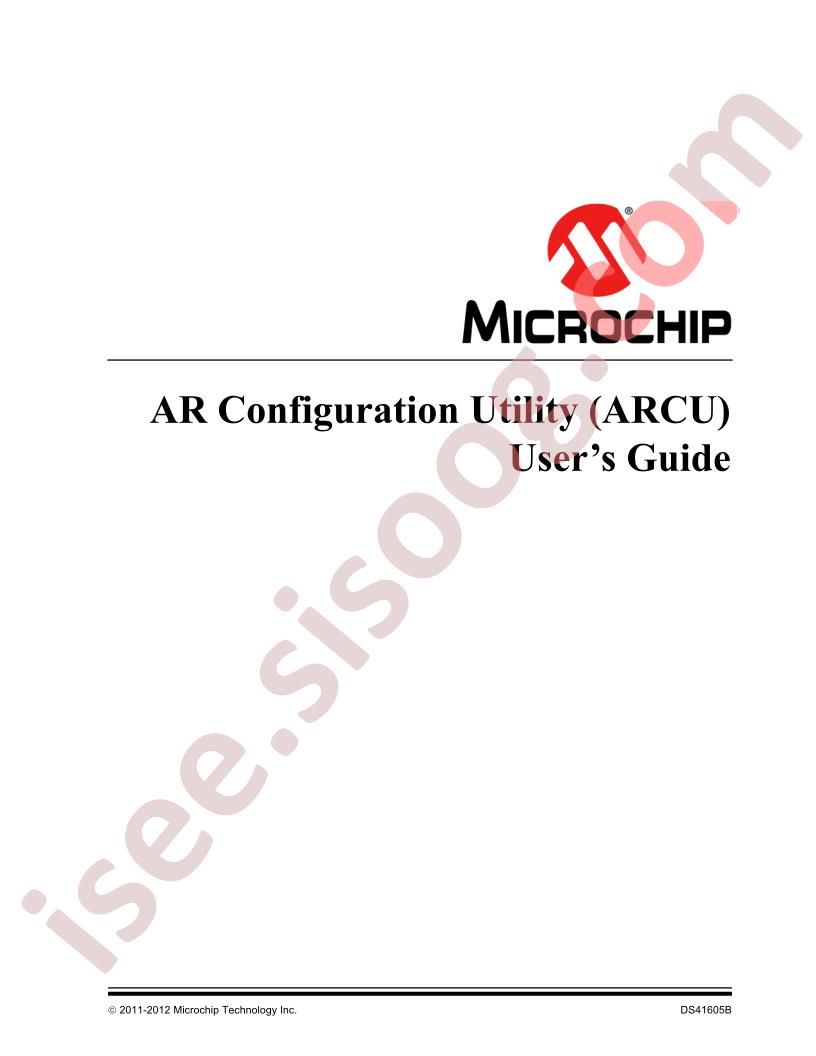 ARCU User's Guide