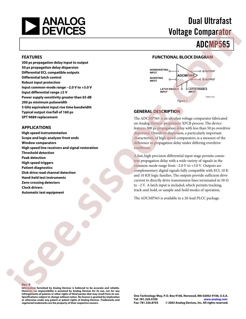 ADCMP565