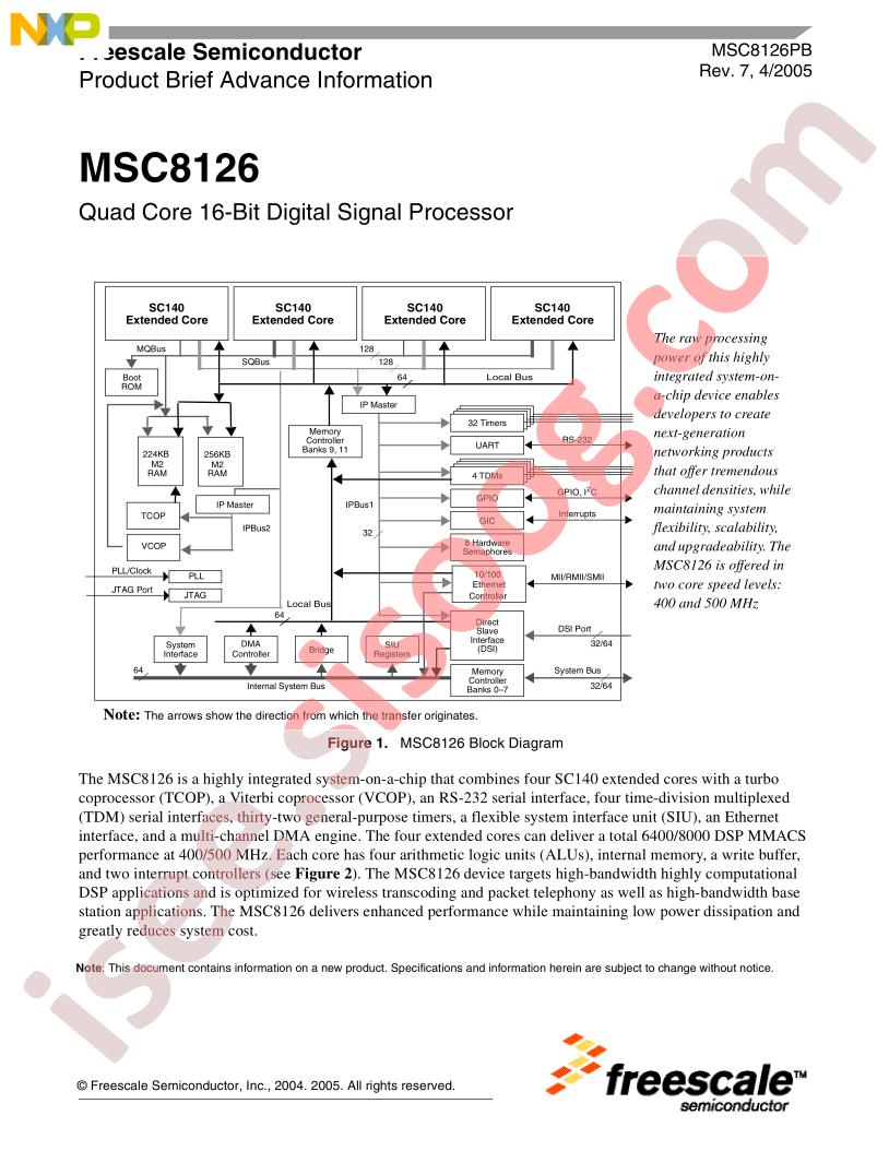 MSC8126PB