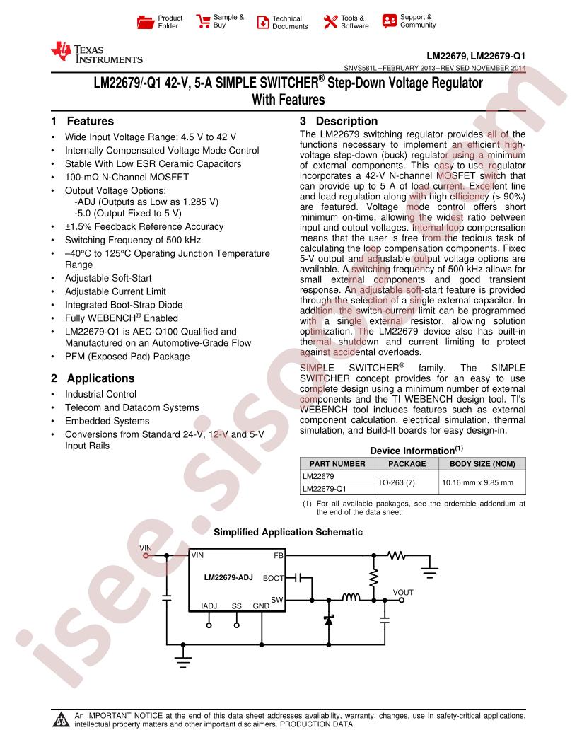 LM22679(Q) Datasheet