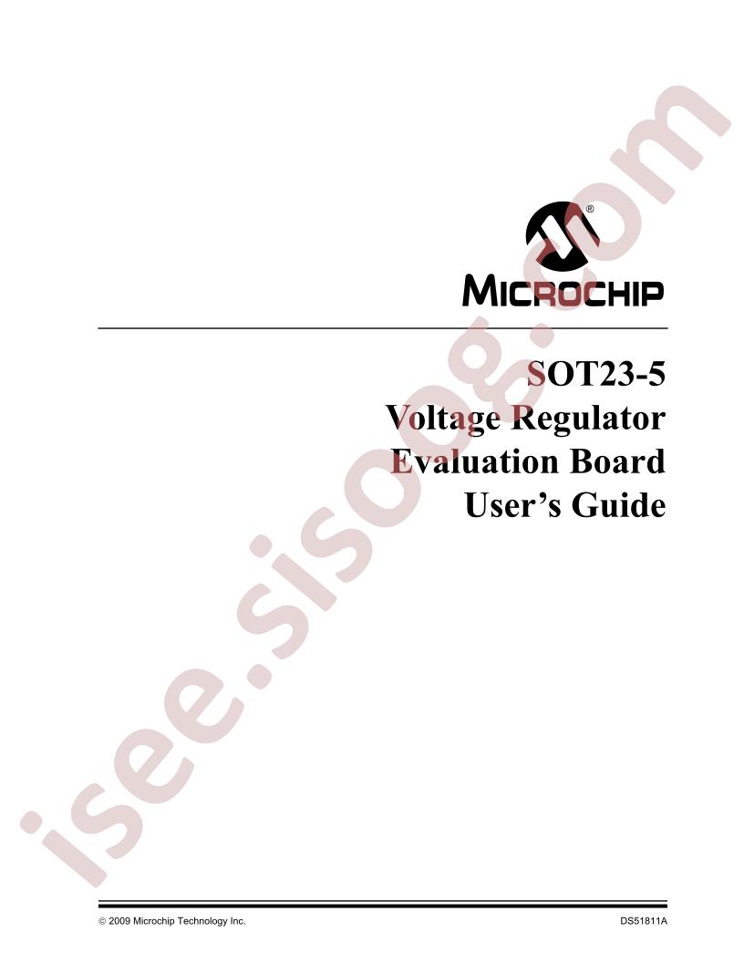 SOT23-5 Voltage Regulator Eval Brd Guide