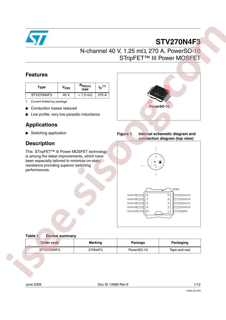 STV270N4F3
