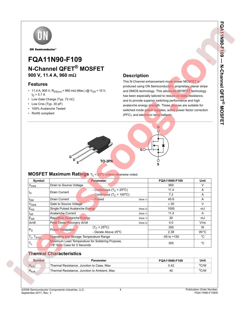 FQA11N90-F109