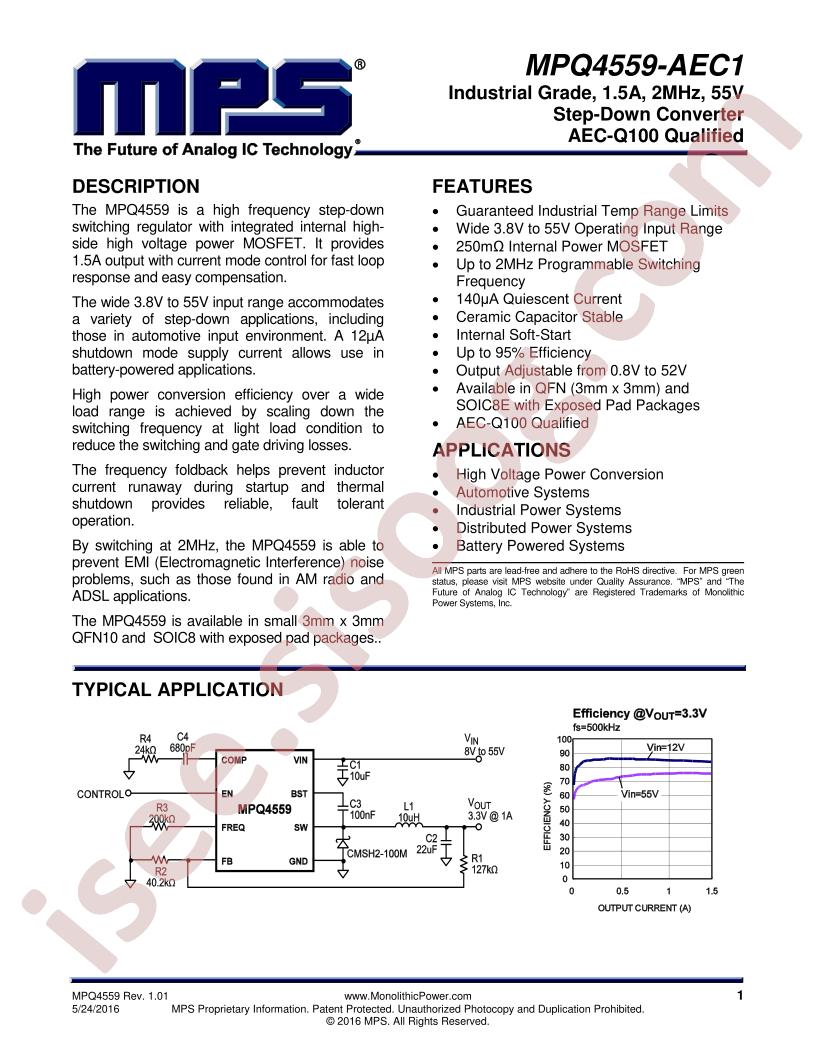 MPQ4559 Datasheet