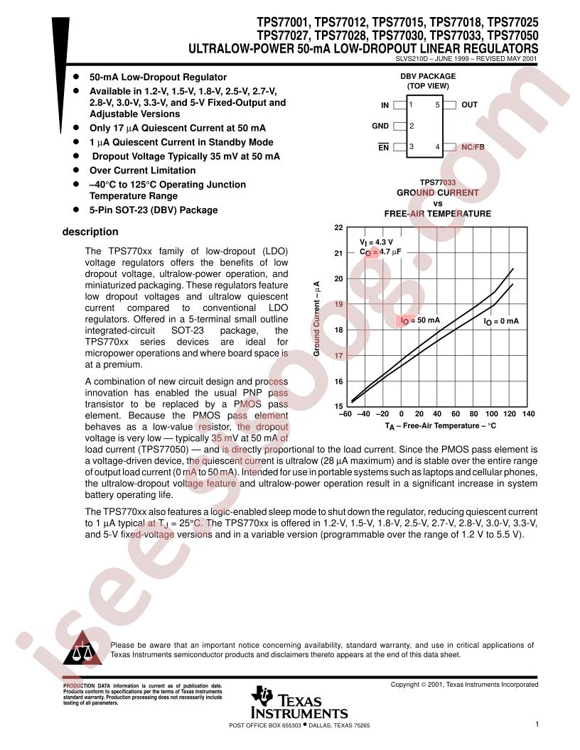 TPS770xx