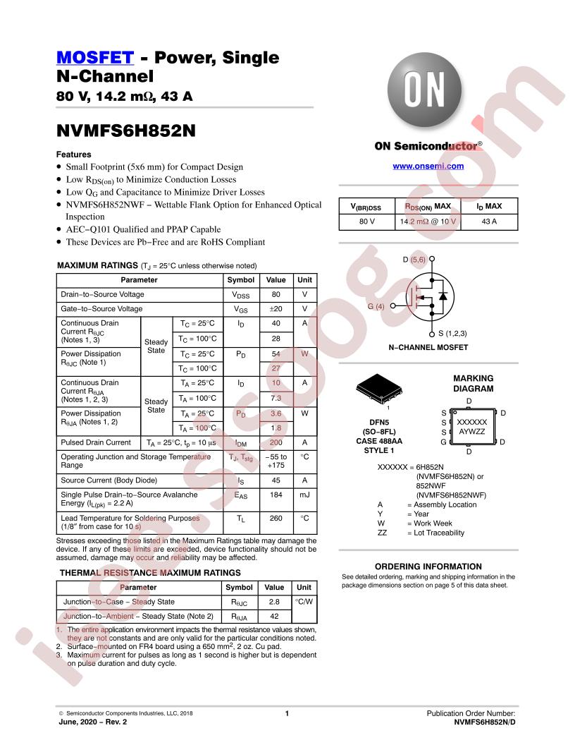 NVMFS6H852N