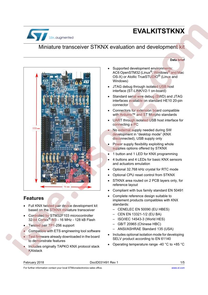EVALKITSTKNX Brief