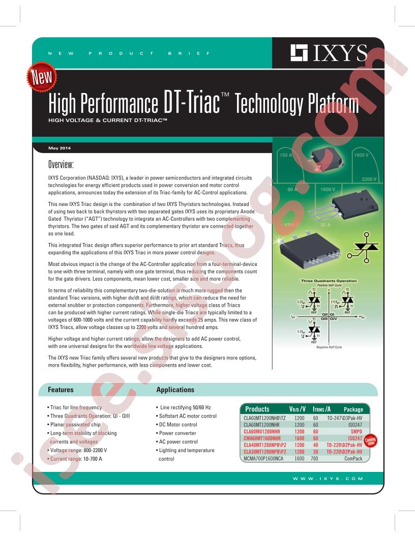 CLAx0Mx, CMA60MT, MCMA700P Brochure
