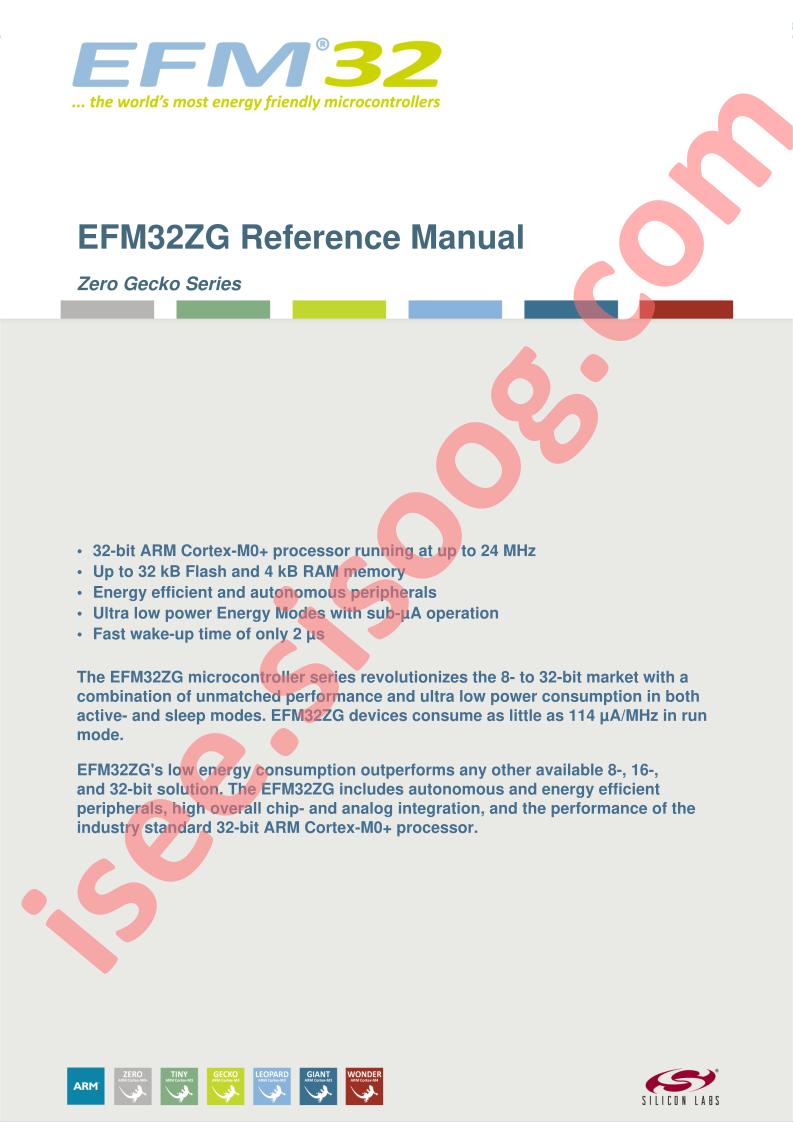 EFM32ZG Ref Manual