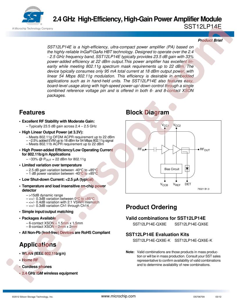 SST12LP14E