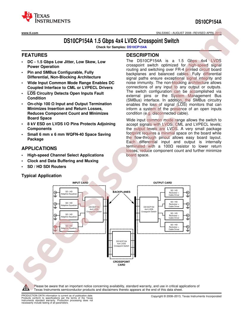 DS10CP154A